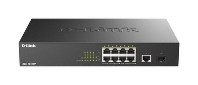 D-Link DGS 1010MP - Switch - unmanaged - 8 x 10/100/1000 (PoE+)