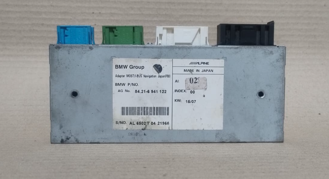 BMW E65 TELEPHONE ADAPTER NAVIGATION CONTROL UNIT MODULE JAPAN - 6941122