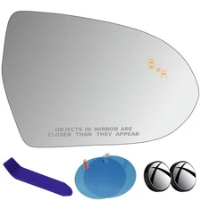 EAP Passenger Side Mirror Glass Compatible with Kia Niro 2017-2022, Heated wi...