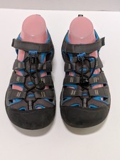 Keen Big Kid's 5 Newport H2 Waterproof Gray Blue Shoes Sandals Youth EU 37 W1