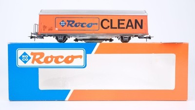 Roco H0 46400 Schienenreinigungswagen (Roco Clean, Orange) SBB/CFF 