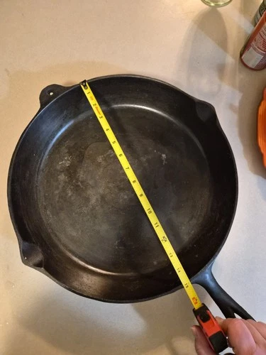 Vintage BSR No 14 Cast Iron Skillet Century Series 15" Birmingham Stove Range