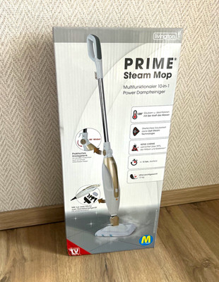 Livington Prime Steam Mop Dampfmopp 10-in-1 1300W, 10 Sek, Kabel, Zubehör
