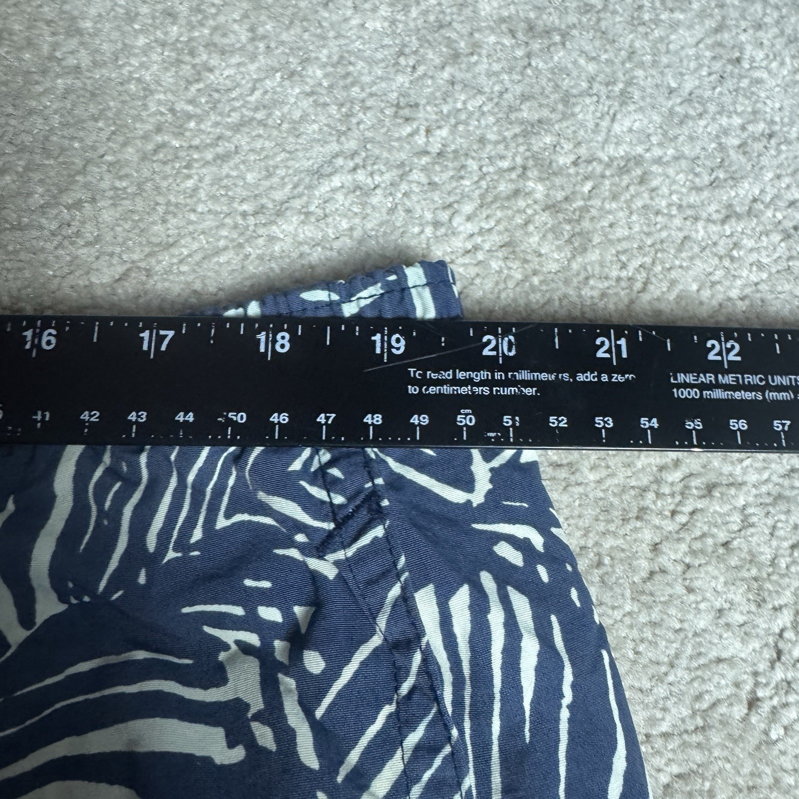 Patagonia Mens Floral Swim Board Shorts Inside Mesh Large Blue thumbnail 5