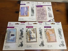 Lot 5 Gemini Papercraft Dies Elements Borders Card Making Crafter's Companion