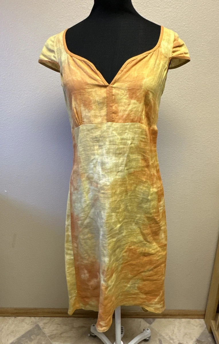 chinese dress ladies Fendi Linen Dress with Vinyl Sleeves & Split Skirt – Style & Salvage main image 0