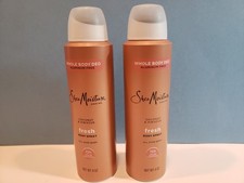 Shea Moisture- Lot Of 2 - Whole Body Deodorant 72 Hour Odor Control- Fresh- 4 Oz