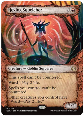 Hexing Squelcher - Showcase Lorwyn Eclipsed MTG