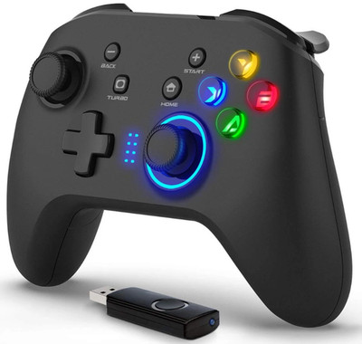 Forty4 Wireless Game Controller for PC, PS3, Switch - Dual Vibration Gamepad NIB