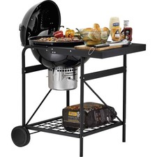 Image of Tower T978572 Charcoal Barbecue Free Standing Black