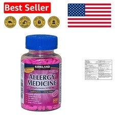 Effective Allergy Relief with 600 Signature Minitabs of Diphenhydramine HCl 25mg
