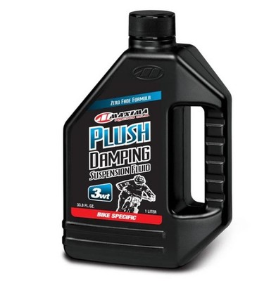 Maxima Racing Oils Plush Dämpferöl 3 WT 1L - Hochleistung für Fahrräder