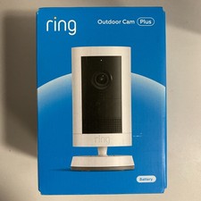 Ring Outdoor Camera Plus Battery 2K HD Smart Security Camera