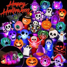 Halloween Party Favors 25Pcs Trick or Adjustable, 25PCS Multiple Colors