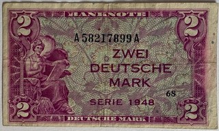 2 Deutsche Mark 1948