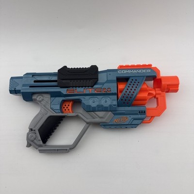 Nerf Elite 2.0 Commander Dart Blaster Blue Orange