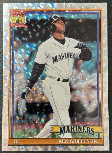 Topps 2026 Hologram Ken Griffey Jr T91-45 Mariners MLB Baseball Card