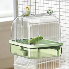 Parrot Bathtub, Bird Shower Bath, Hanging Bird Bath for Cage, Automatic Bird
