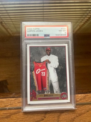 2003-04 Topps - Draft Pick LeBron James #221 (RC)