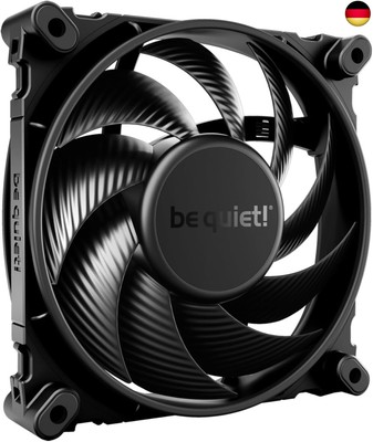 be quiet! SILENT WINGS 4 120mm PWM 4-pin Gehäuselüfter Schwarz BL093