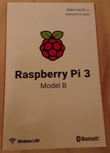 Raspberry Pi 3 Model B Single-Board Computer with Wireless LAN and Bluetooth