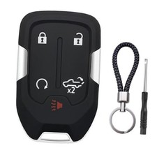 Key Fob Shell Case Replacement Fits for Chevy Silverado 2022 2021 2020 2019