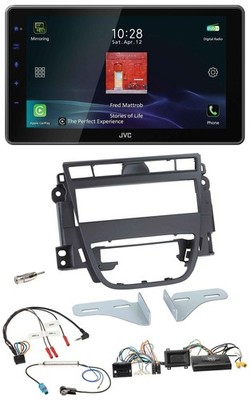 JVC DAB Lenkrad Bluetooth USB Autoradio für Opel Meriva B ab 2010