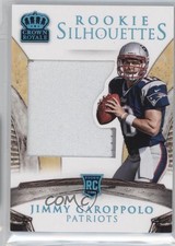 2014 Crown Royale Rookie Silhouettes RPS Blue Holofoil 32/49 Jimmy Garoppolo 0dk
