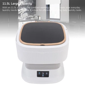 11.5L Machine de lavage portable Compact pour Dortoir Maison TPE