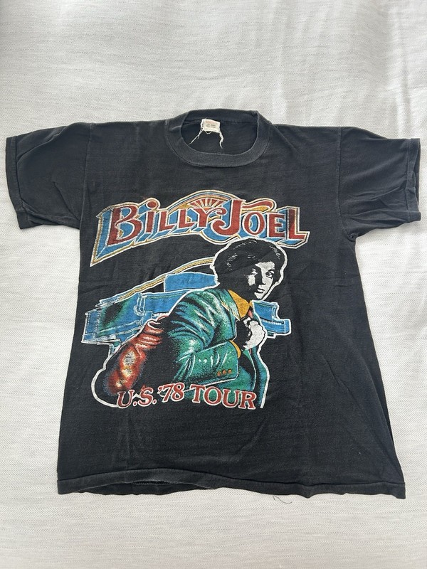 Vintage Original 1978 Billy Joel Live In Concert  T-Shirt