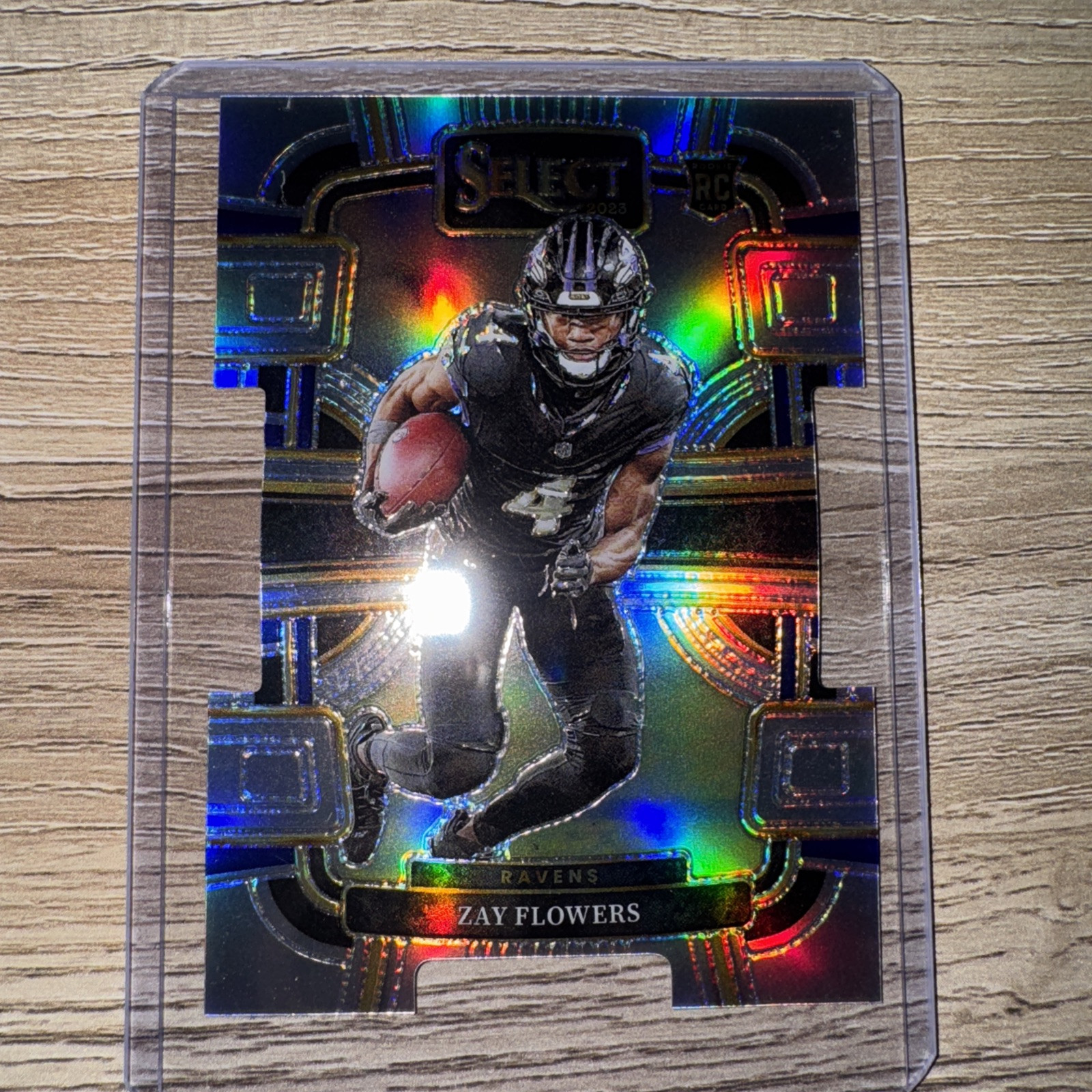 2023 Panini Select - Concourse Silver Prizm #8 Zay Flowers (RC)