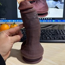 Huge Big Dildo Suction Cup Realistic Thick Penis Dong G-spot Sex Toy for Women