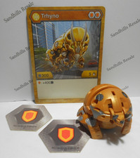 Bakugan Trhyno Tan Aurelus Battle Planet B300 - card - cores