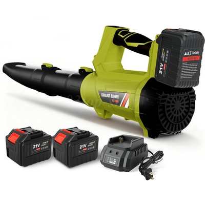 #ad Cordless Leaf Blower 680CFM 280MPH amp; 6 Speed Levels Electric w 2 Batteries 6.0Ah $67.99