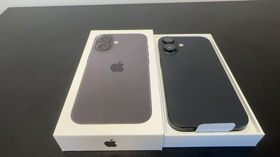 New Apple iPhone 16 128GB Black (Verizon ONLY) Never Used *Battery Cycle 0*