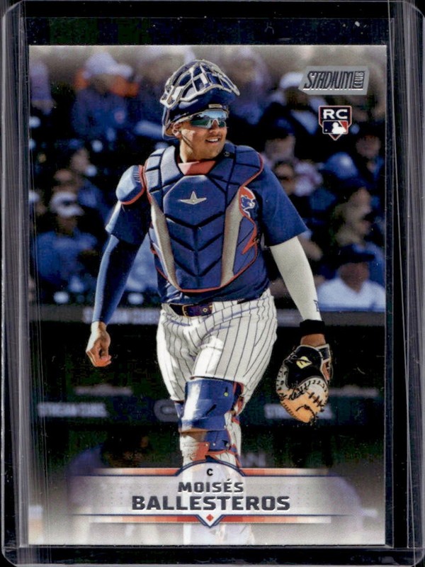2025 Topps Stadium Club Moises Ballesteros RC Rookie #17 Cubs