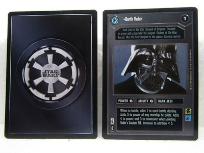 Star Wars 1995 CCG Premier Limited Black Border Darkside Cards Choice