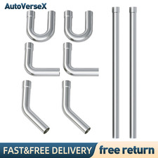 8 Pcs 2.25 Inch Custom Exhaust Tubing Mandrel Bend Pipe Straight U Bend 90 Kit 8 Pcs 2.25 Inch Custom Exhaust Tubing Mandrel Bend Pipe Straight U Bend 90 Kit