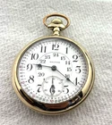 WALTHAM POCKET WATCH, 18S, 21J, RR GRADE No 845, VINTAGE 1911, GF, SERVICED