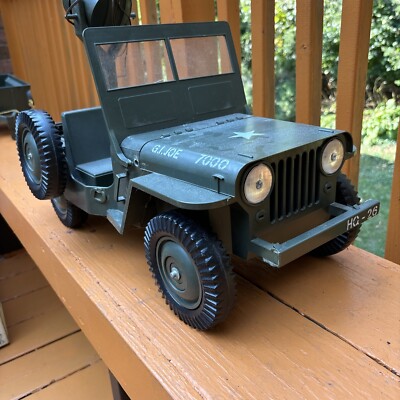 Vintage 1965 Hasbro GI JOE Official Jeep #7000 Original Box