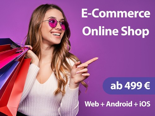 Online shop erstellen | E-Commerce App Website - Bild 1 von 1