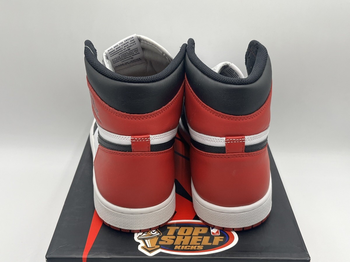 New Air Jordan 1 High Black Toe 2016 Size 11 Rare Retro Authentic