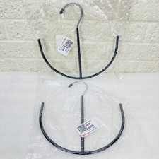 NEW  Lot of 2  Belt Tie Scarf Non-Slip Organizer Hanger Hook Rack   FREE S/H  