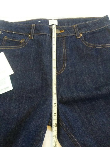 Jeans donna A New Day taglia 4 blu indaco lavaggio scuro tasche NUOVO CON ETICHETTE - Foto 7 di 7