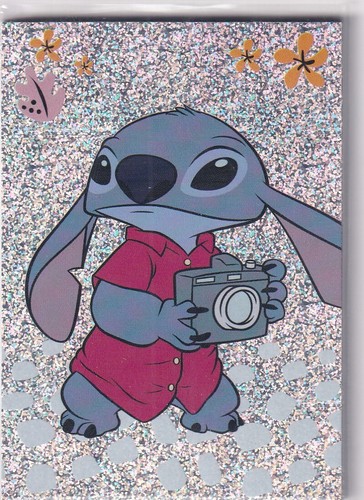 Panini 2025 Stitch Sparkling Fun Trading Card Karte Nr. 6  Glitter Holo - Bild 1 von 2
