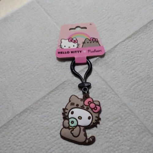 Hello Kitty 💗 Pusheen Keychain - Picture 1 of 6