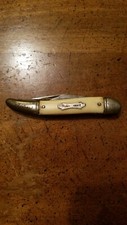 VINTAGE COLONIAL FISH FOLDING POCKET KNIFE MADE IN USA