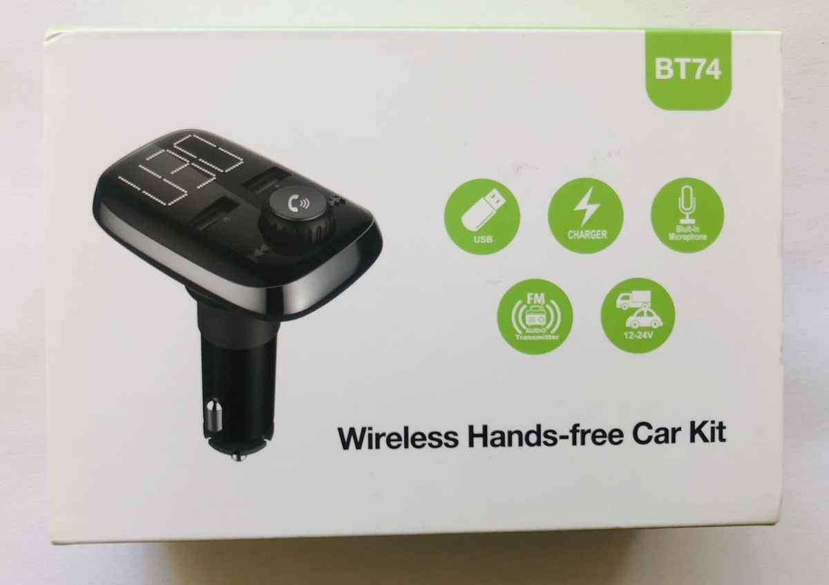 Bluetooth Car Kit Mp3 Player FM Transmitter Wireless Radio Adapter
