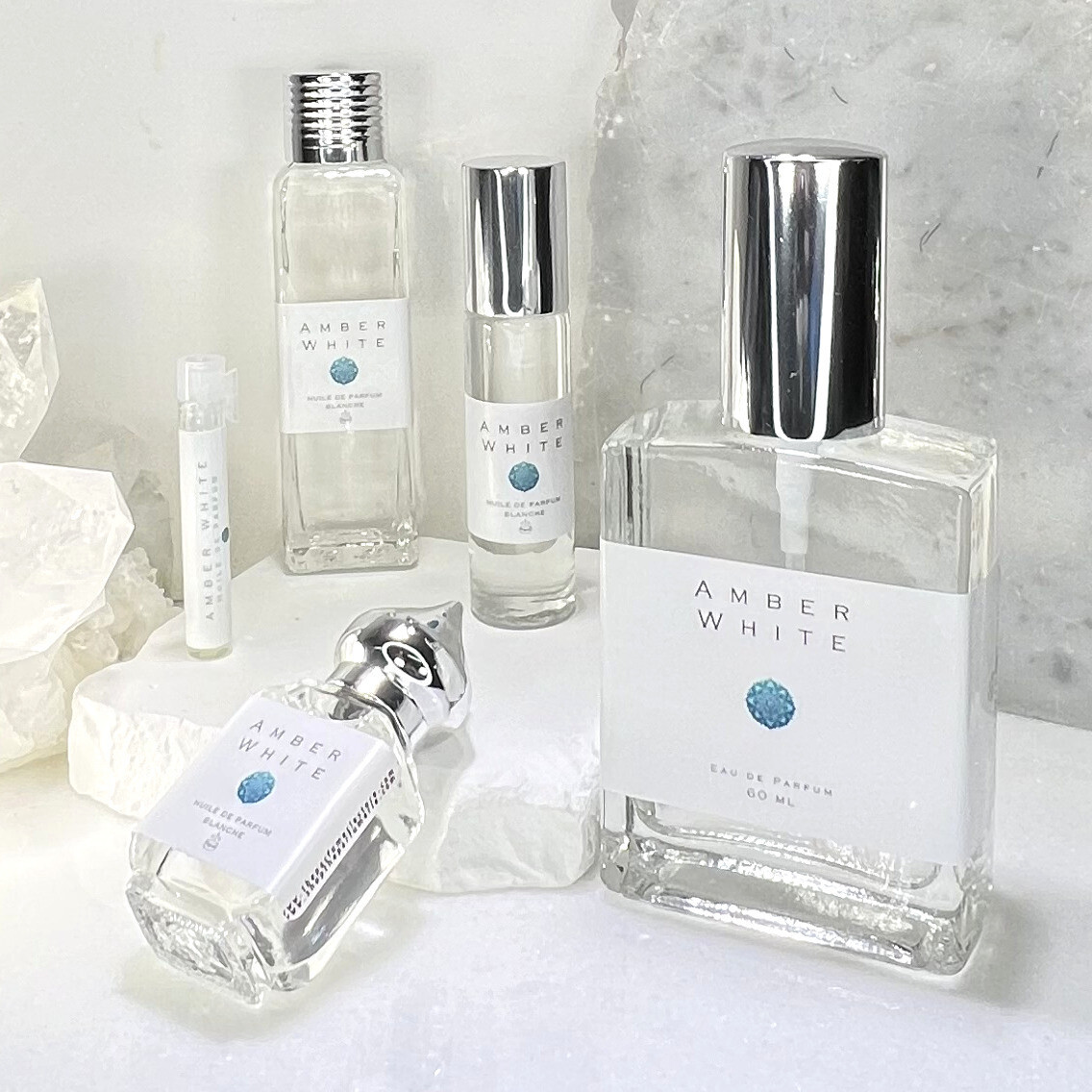 Amber White Perfume Oil THE ORIGINAL Alcohol Free