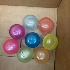 40 pcs Gashapon Empty Capsules  dia.60mm (2.5") Gacha Gacha 8 Colors